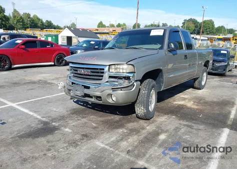 2003 GMC Sierra 1500 Slt из США, поврежденный, VIN 1GTEK19T13E278254